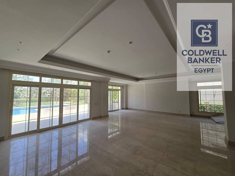 Luxury twin house for rent, 455 sq m, fully finished and ready to move in - with a private swimming pool in Katameya Dunes -Fifth Settlement-4bedrooms - Widok 4