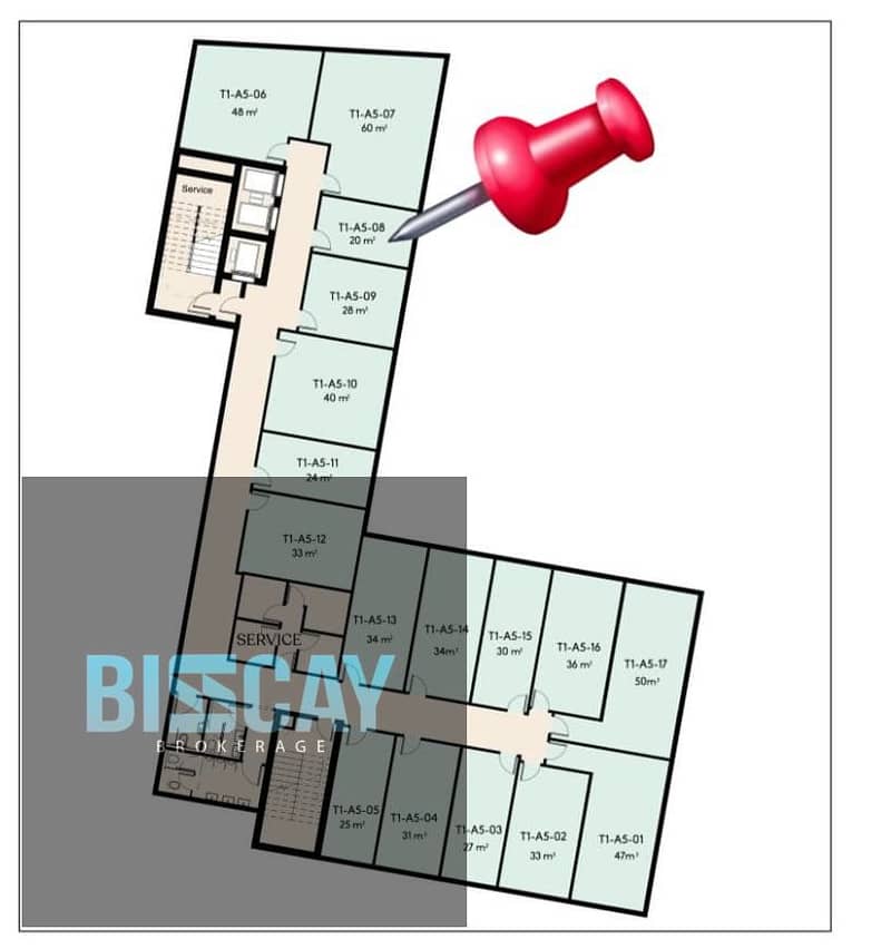 20m² office in Downtown | Open view of the main street, 10% down payment and installments over 10 years - Ansicht 6