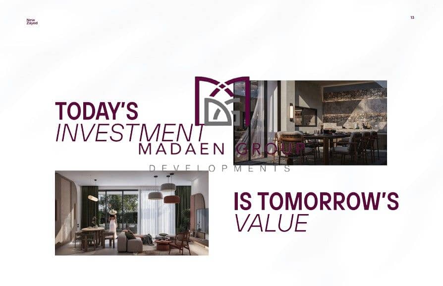 Book your apartment in Zayed City with a down payment of 500,000 and installments of up to 9 years. - Widok 3