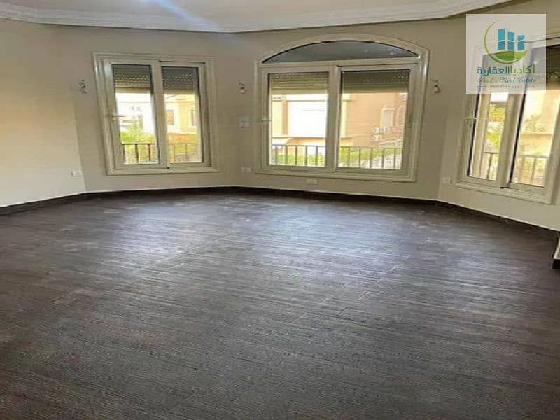 On Landscape - Fully Finished Villa Townhouse Corner with AC'S 560m For Sale in Katameya Gardens, near Katameya Dunes, Mountain View Executive - Widok 5
