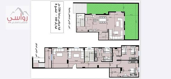 For sale, a distinctive duplex of 320m in a great location in Al-Banefsaj Villas, ready for immediate delivery, just steps from Water Way and Al-Teseen Street. Opportunity to take over the duplex and pay in 18 months. A great deal in New Cairo. - Visning 4