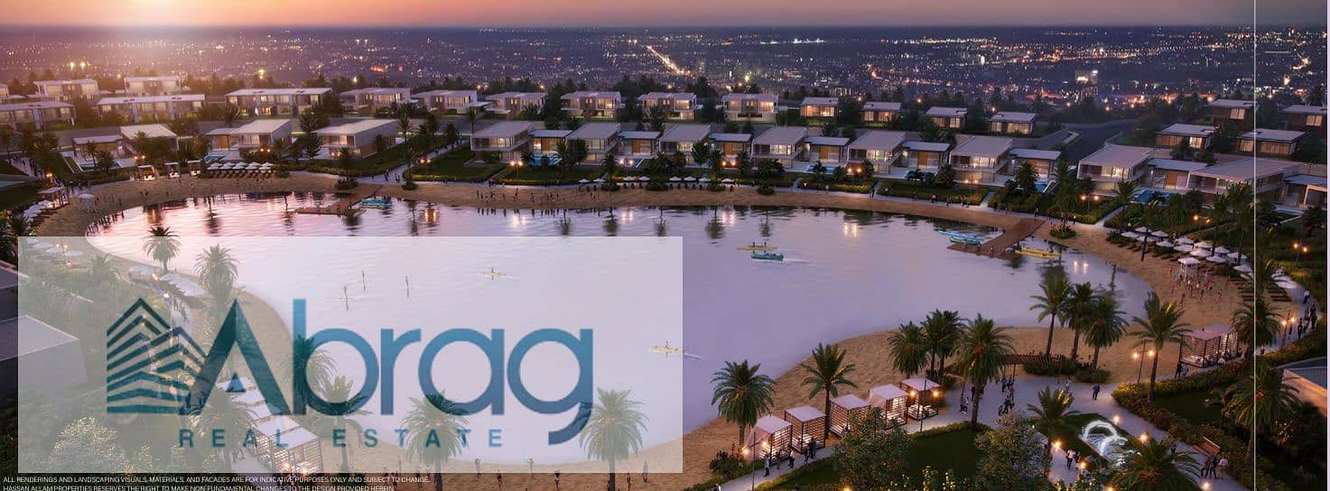 For sale: Villa 500m in Swan Lake West Direct on Crystal Lagoon with Hassan Allam |installments over 10 years – pohled 3