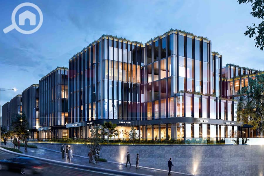 Administrative office for sale, 53 sq m, Fifth Settlement (Golden Square - Extension of Bin Zayed Axis with Al Nasr Main Street - opposite Fountain Pa - Widok 2