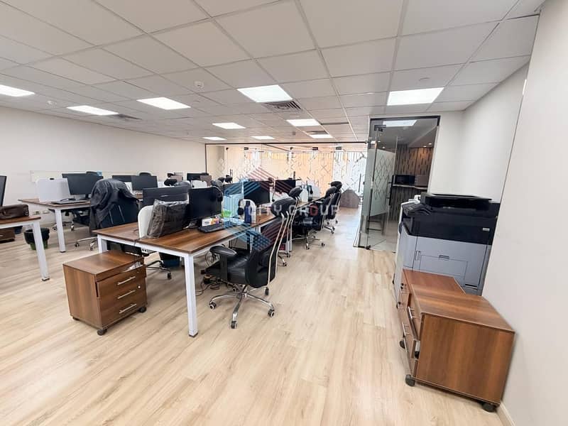 Administrative office for rent in Maadi on the Ring Road, suitable for major companies. 1000 square meters. - Vaizdas 3