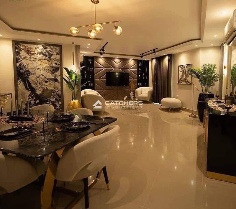 Apartment for sale [finished vip + air conditioning], ready for immediate occupancy, the compound is directly in front of the American University gate. - Ansicht 2