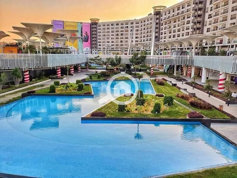 Furnished 2-Master BR Duplex for Rent in Porto New Cairo (Pool & 90th St View) - Widok 2