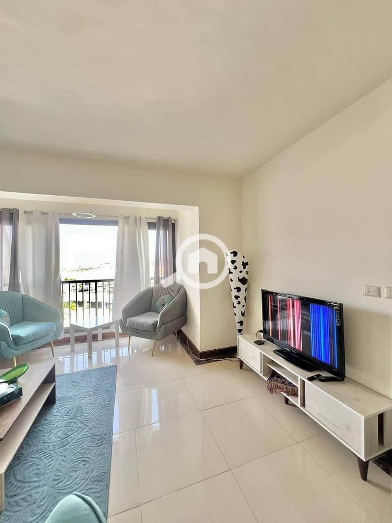 Furnished 2-Master BR Duplex for Rent in Porto New Cairo (Pool & 90th St View) - Widok 5