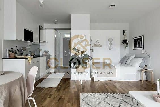 With a down payment of 235,000, invest and own a finished studio with a garden in front of Sodic East in New Heliopolis. - Widok 6