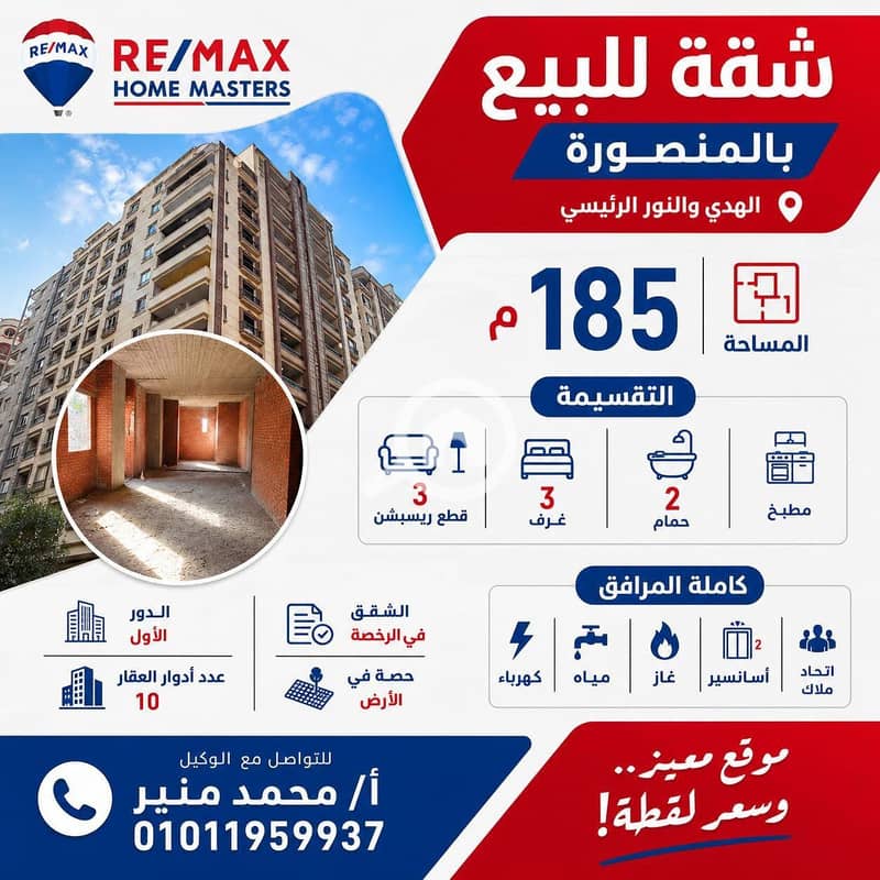 A special opportunity for sale in Mansoura - Widok 2