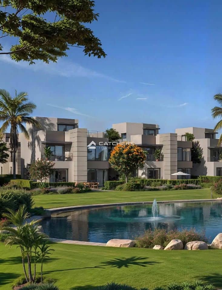 For sale: Townhouse villa with private swimming pool in New Cairo, next to Mivida Emmar and the American University. – pohled 4