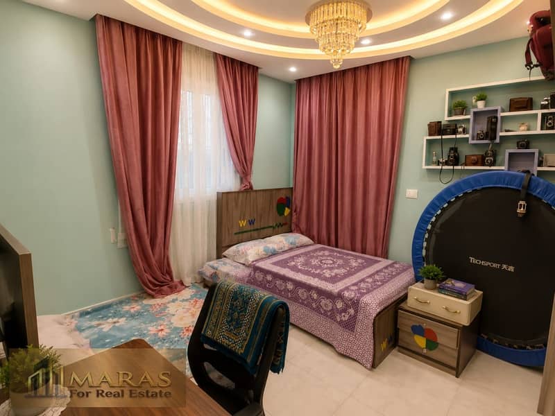 Apartment for Sale in Maadi Street 74 near Damascus 170 sqm 3 Bedrooms 1 Bathroom 3rd Floor Not Last Super Lux Corner Building - Ansicht 6