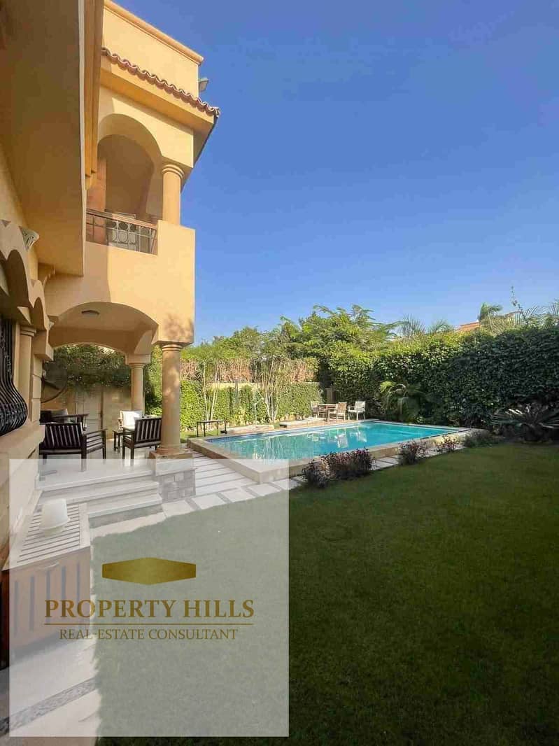 Ready to move villa in elshrouk city with private pool - View 5