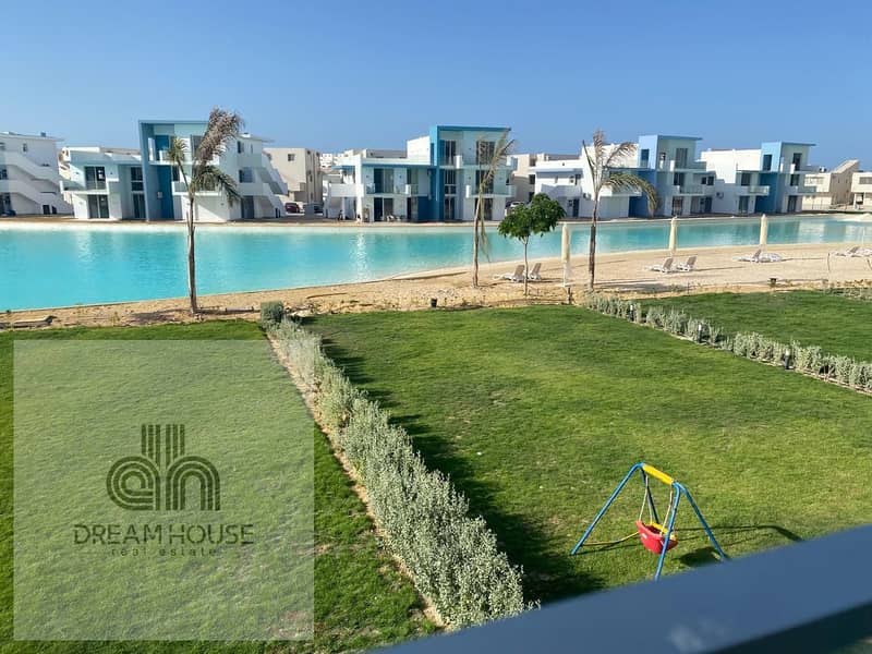 Chalet for Rent in Fouka Bay North Coast | Crystal Lagoon View | Fully Air Conditioned - Widok 2