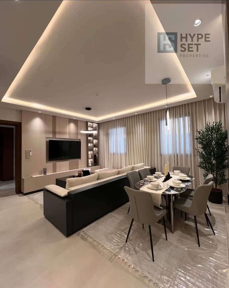 Corner Townhouse Villa for Sale Fully Finished in La Vista Patio Town Compound | Fifth Settlement | next to the American University in Cairo ( AUC ) - Widok 5