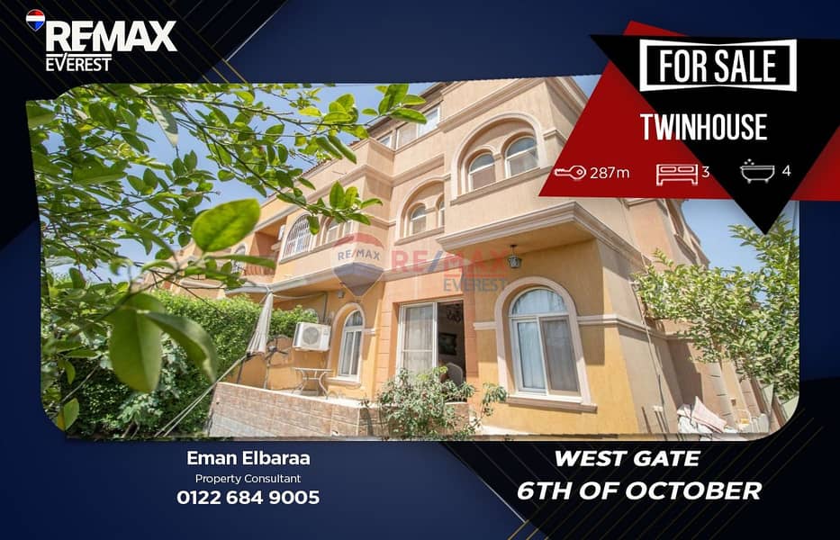 Twin House for Sale in West Gate Compound - Ansicht 2