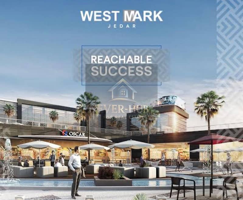 Ground floor commercial space directly on the main road in Sheikh Zayed Mall, Westmark, with a 10% down payment and the rest in installments. – pohled 3