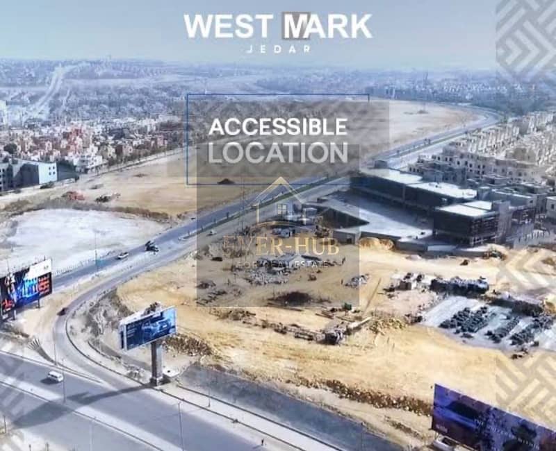 Ground floor commercial space directly on the main road in Sheikh Zayed Mall, Westmark, with a 10% down payment and the rest in installments. – pohled 4