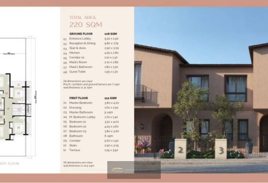 Fully Furnished Twin House for Sale at a Competitive Price with Flexible Payment Plan in Sheikh Zayed inside Village West by Dorra – - Widok 3