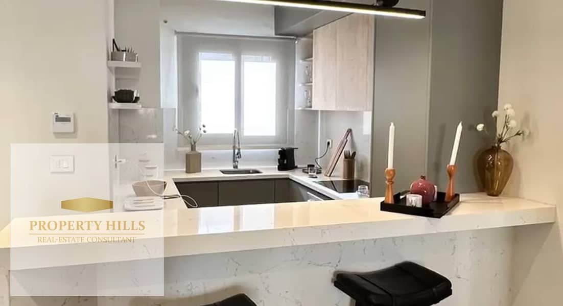A fully finished apartment is for sale in a prime location in the heart of New Cairo at an incredible price, with a significant & Cash discount - Widok 6