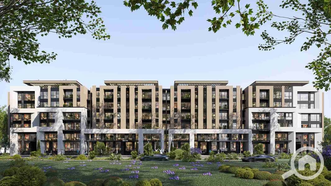 Apartment for sale in installments over 8 years, ground floor with a garden in the Riverton compound in New Cairo. – pohled 2