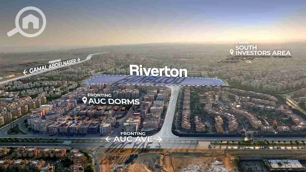 Apartment for sale in installments over 8 years, ground floor with a garden in the Riverton compound in New Cairo. – pohled 5