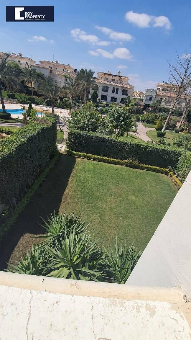Fully Furnished Twinhouse For Sale In El Patio 1 - New Cairo Ready To Move Prime Location - Widok 3