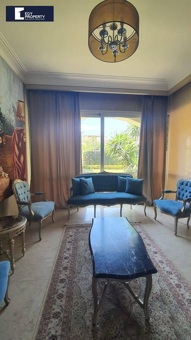 Fully Furnished Twinhouse For Sale In El Patio 1 - New Cairo Ready To Move Prime Location - Widok 5
