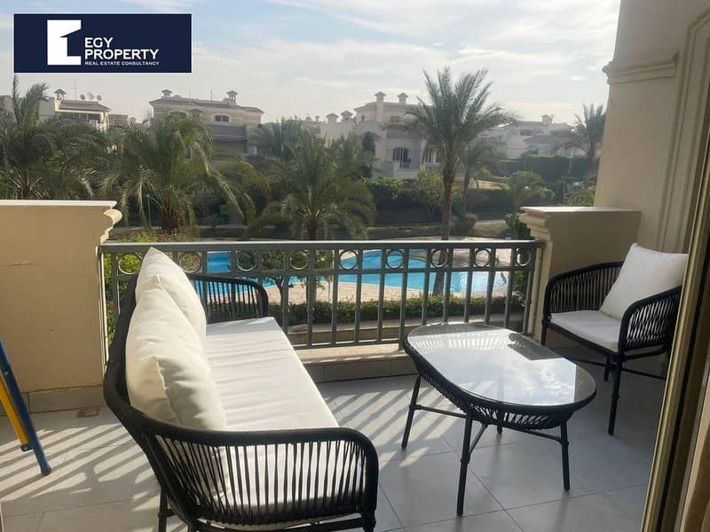 Fully Furnished Twinhouse For Sale In El Patio 1 - New Cairo Ready To Move Prime Location - Więcej