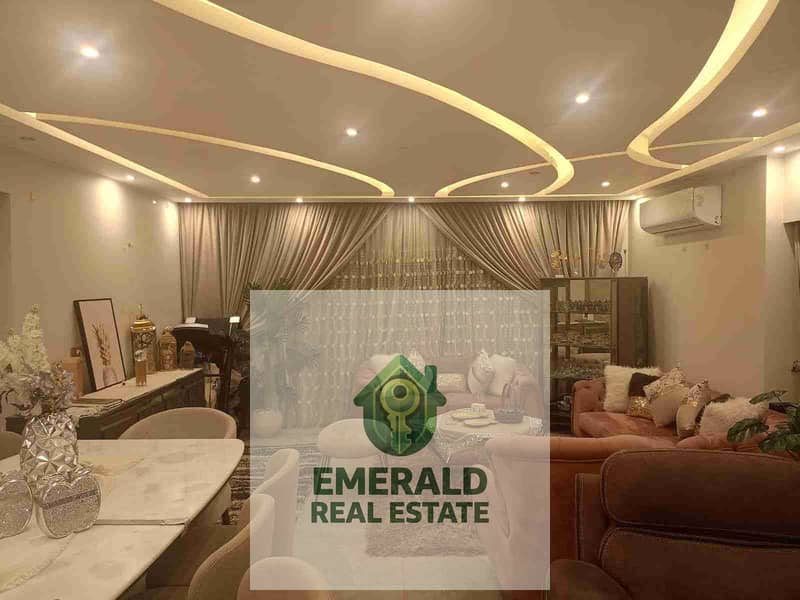 For sale, a 220 sqm ultra-lux apartment in Bavaria Town Compound next to Modern Academy on the Maadi Ring Road, all payments and maintenance completed. - Widok 3
