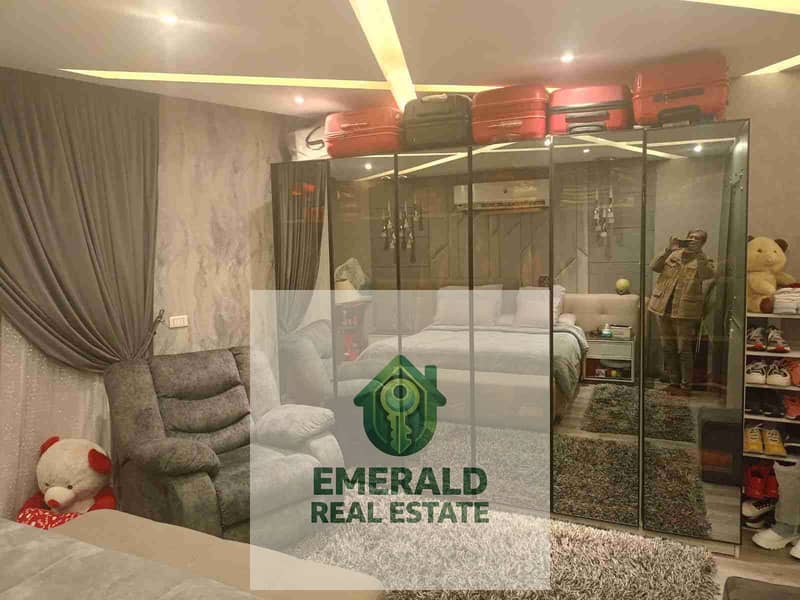 For sale, a 220 sqm ultra-lux apartment in Bavaria Town Compound next to Modern Academy on the Maadi Ring Road, all payments and maintenance completed. - Widok 5