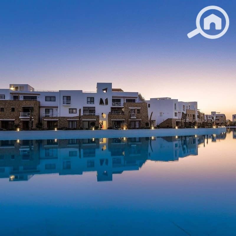 Garden Chalet Fully Finished with AC's + Kitchen for Sale in Swan Lake El Gouna by Hassan Allam - Więcej