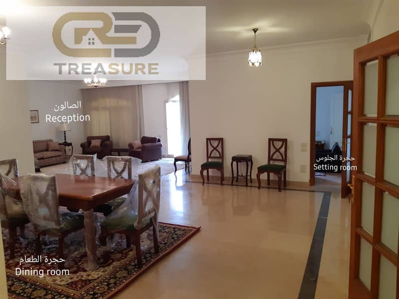 furnished Apartment for rent in West Golf - new cairo - Vista 4