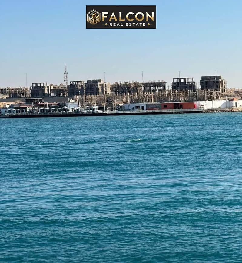 Apartment at a bargain price, a rare find in El Alamein! A stunning sea view next to Marina 2 & 3, North Coast, near Marassi Village. Installments ava - Widok 5
