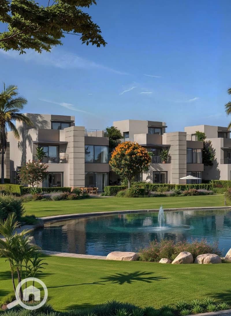 Townhouse villa 195 sqm for sale in Signature Hyde Park, 6 October - Mehr