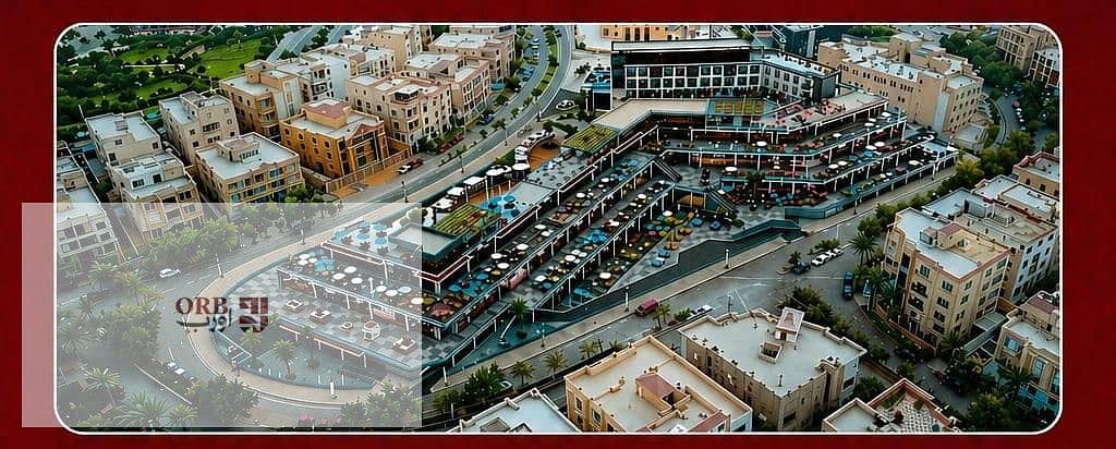 98 sqm pharmacy in Banking Complex facing Downtown 1st Settlement , mega project in top traffic area . DP from 3.9M EGP , installments over 8 years . - Vista 3