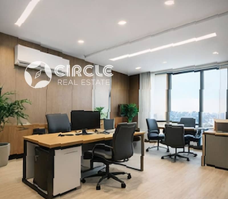 125m Fully Finished Office For Sale With ACs In District 1 New Cairo Fifth Settlement Near Air Force Hospital - Ansicht 2