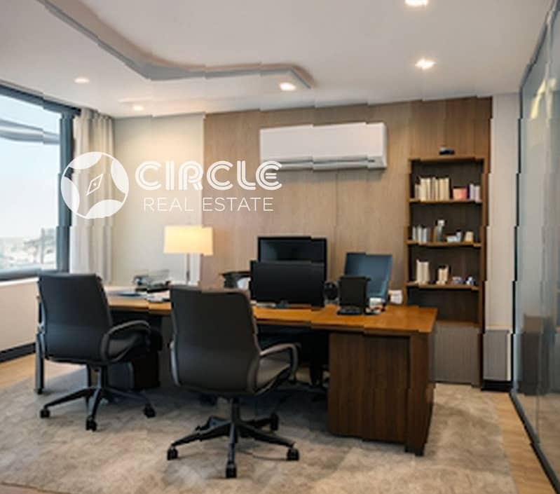 125m Fully Finished Office For Sale With ACs In District 1 New Cairo Fifth Settlement Near Air Force Hospital - Ansicht 4