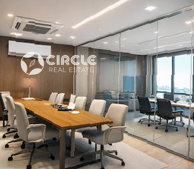 125m Fully Finished Office For Sale With ACs In District 1 New Cairo Fifth Settlement Near Air Force Hospital - Ansicht 6