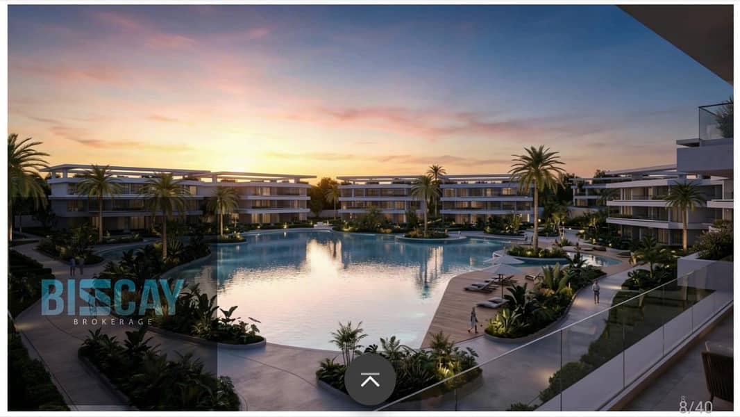 With a down payment of only 500,000, a fully finished two-bedroom chalet in the North Coast | Lagoon and Aqua Park views, and 3 hotels within the proj - Ansicht 4