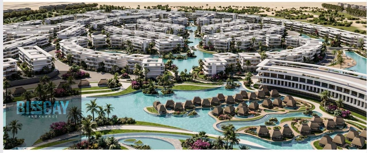 With a down payment of only 500,000, a fully finished two-bedroom chalet in the North Coast | Lagoon and Aqua Park views, and 3 hotels within the proj - Ansicht 6