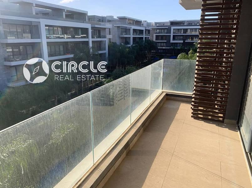 Pool View 196m Penthouse For Rent In El Patio 7 New Cairo Fifth Settlement Directly On 90th Street Near Golden Square and AUC - Bild 3