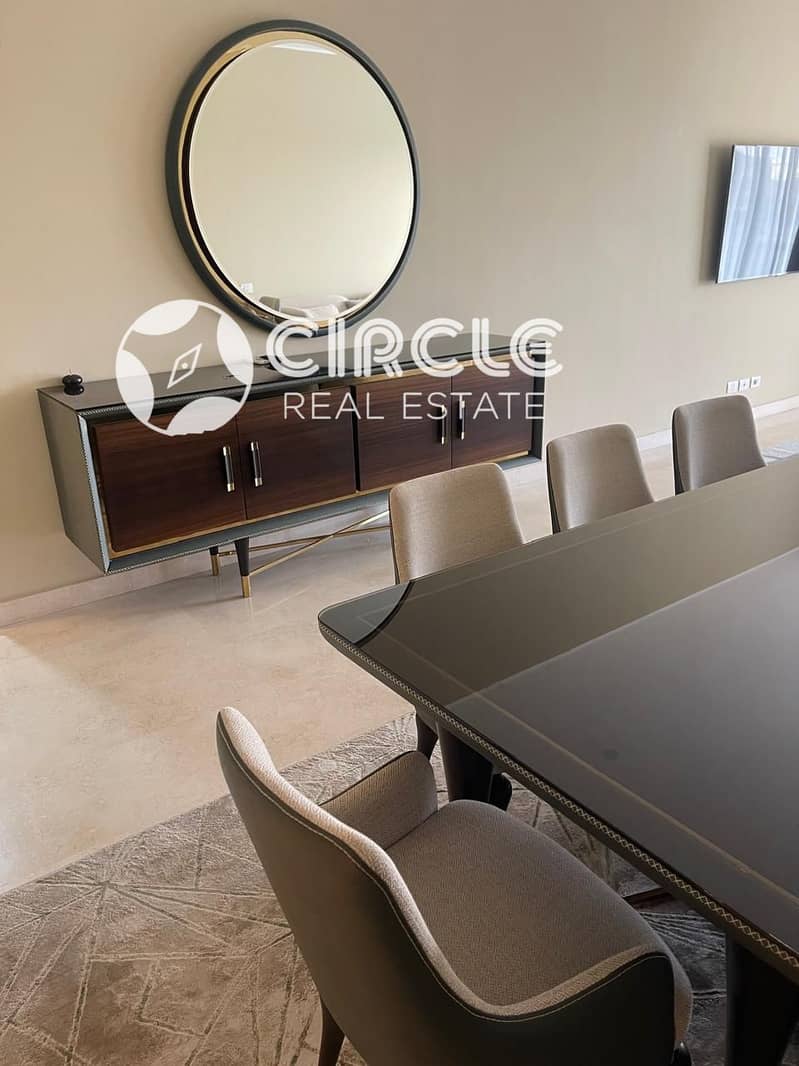 Pool & Landscape View 190m Furnished Apartment For Rent In SODIC Villette 5th Settlement New Cairo Near Golden Square & AUC - Widok 5