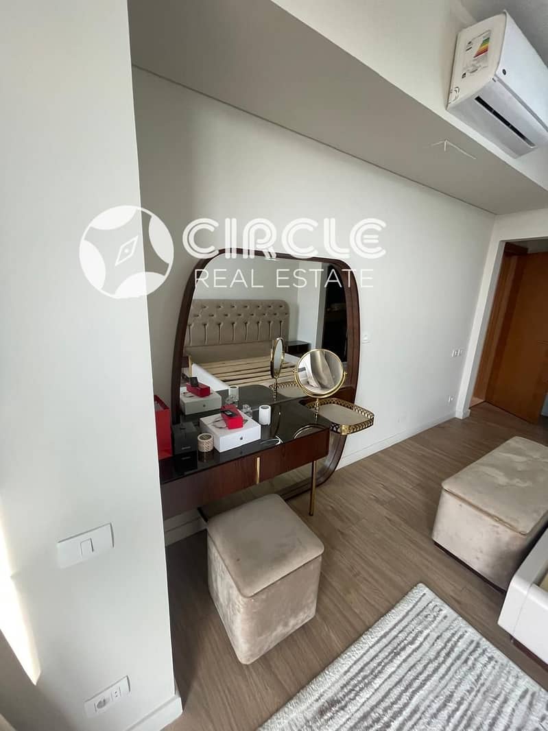 Pool & Landscape View 190m Furnished Apartment For Rent In SODIC Villette 5th Settlement New Cairo Near Golden Square & AUC - Widok 6