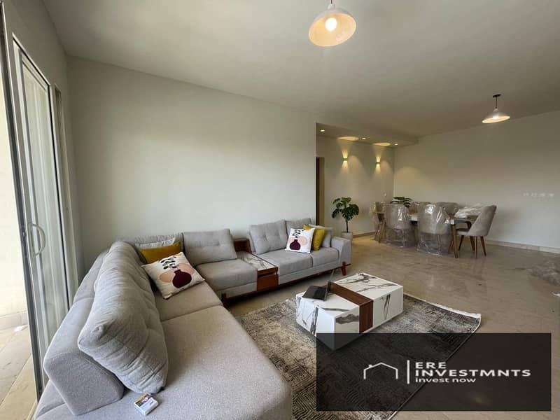 Fully finished and Furnished, Ready to move Apartment for sale in Mivida Emaar Compound New Cairo - Widok 3