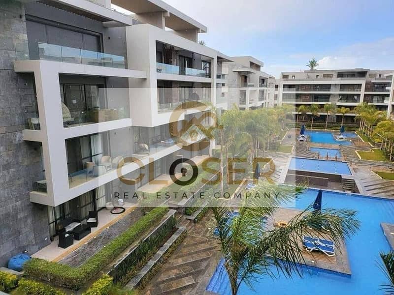 Apartment for sale 3BR 154m pool view inst 10Y in LaVista Patio Sola compound directly on the Suez Road - Widok 2