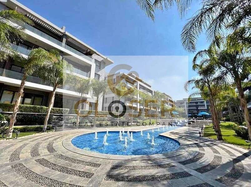 Apartment for sale 3BR 154m pool view inst 10Y in LaVista Patio Sola compound directly on the Suez Road - Widok 3
