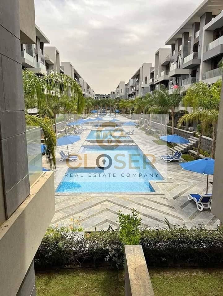 Apartment for sale 3BR 154m pool view inst 10Y in LaVista Patio Sola compound directly on the Suez Road - Widok 6