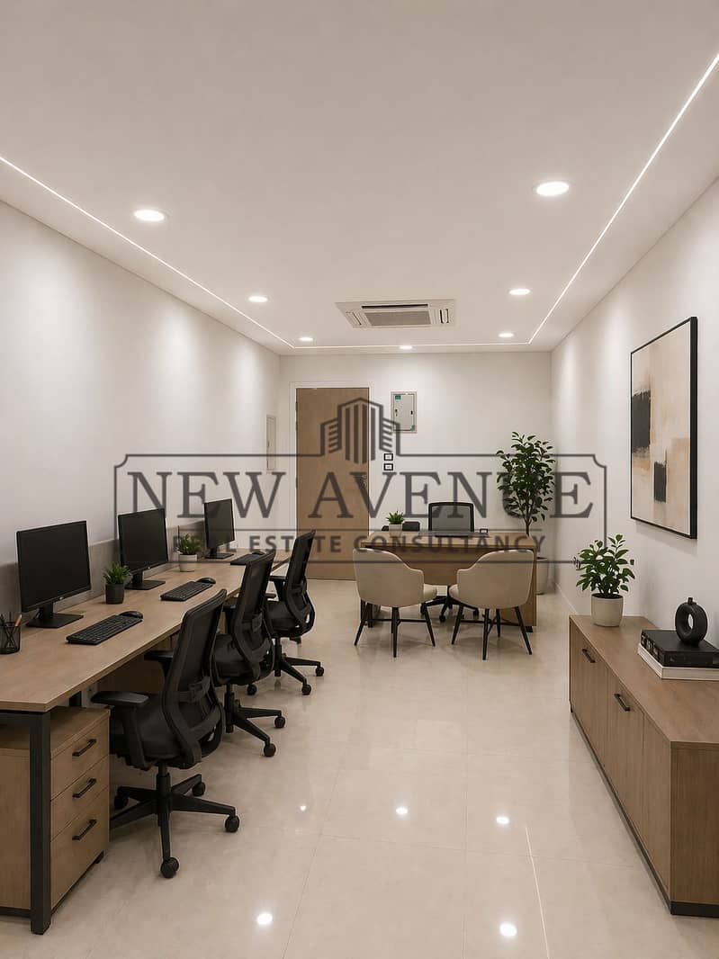 Office For Sale at Cairo Capital Center Fully Finished with ACs – pohled 4