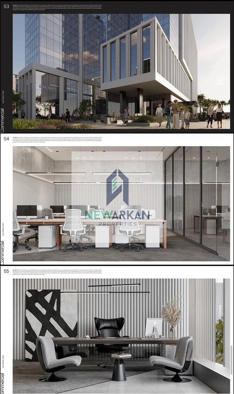 Your 72 sq m office with a 385,000 EGP down payment in one of the most important projects on the 26th of July Axis, with installments up to 10 years. – pohled 3