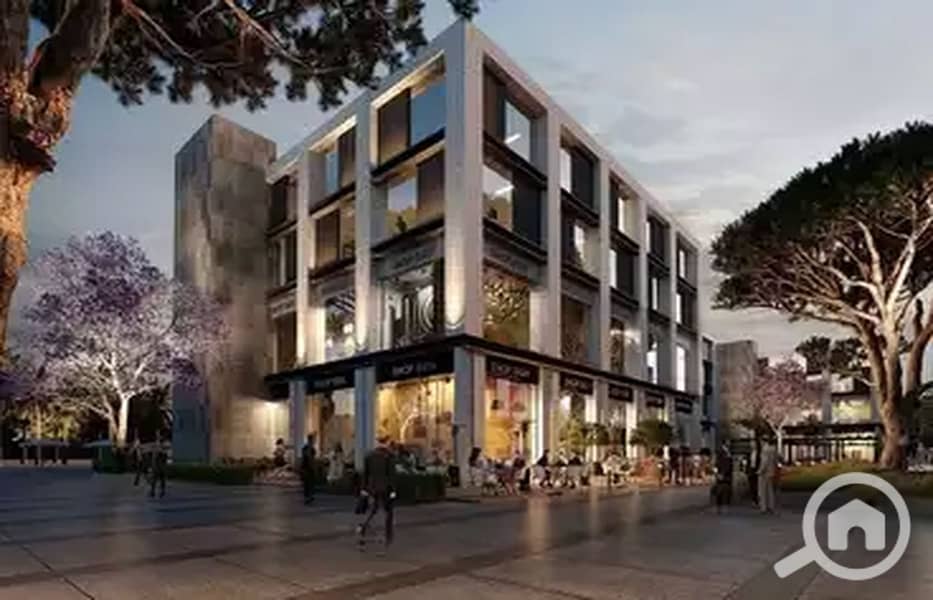 Shop ground floor with outdoor area in Space Mall near Arkan - Mehr